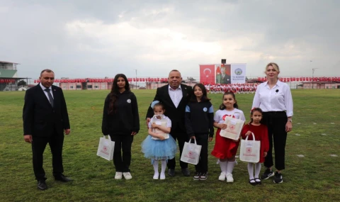 Bozdoğan’da 23 Nisan Yağmura Rağmen Coşkuyla Kutlandı