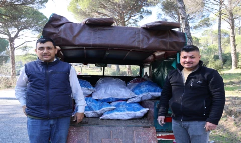 Eski yeşil cipler Aydın dağlarının vazgeçilmezi oldu