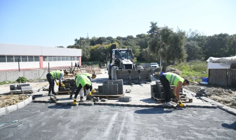 Kuşadası Belediyesi’nden Değirmendere’ye 1500 Metrekarelik Yeni Yol