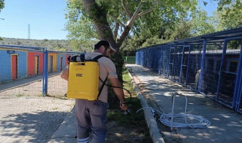 KUŞADASI EVCİL HAYVAN BAKIM VE REHABİLİTASYON MERKEZİ'NDE KENE İÇİN ERKEN ÇÖZÜM HAMLESİ