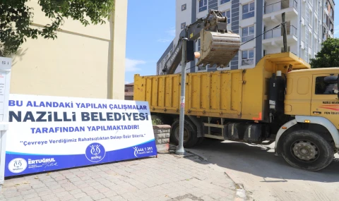 Nazilli Belediyesi Çapahasan’da Çalışmalara Start Verdi