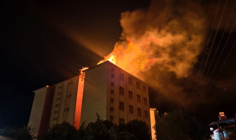 Nazilli Fen Lisesi Yurdunda Yangın: Belediye Ekipleri Seferber Oldu