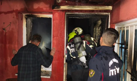 Atça’da Korkutan Ev Yangını: Yaşlı Kadın Son Anda Kurtarıldı