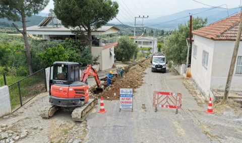 BAŞKAN ÇERÇİOĞLU'NDAN KUYUCAK’TA ALTYAPI YATIRIMI