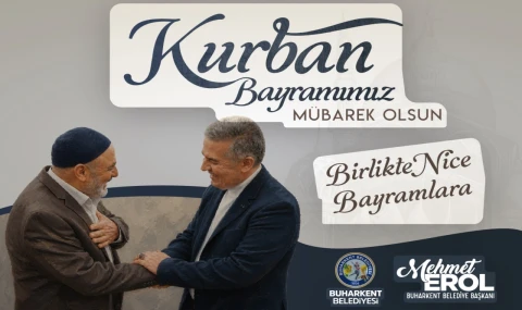 Başkan Erol’dan Kurban Bayramı Mesajı