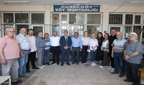 Başkan Tetik Güzelköy'de Vatandaşlarla Buluştu: "Sorunları Yerinde Dinliyoruz"