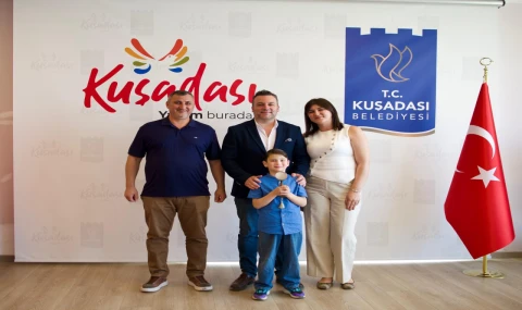 BAŞKAN VEKİLİ TAHSİN DEMİRTAŞ, KÜÇÜK KUTUP KAŞİFİNİ MAKAMINDA AĞIRLADI