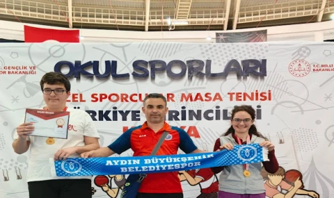 BÜYÜKŞEHİR BELEDİYESİ OTİZM DESTEK MERKEZİ SPORCULARI AYDIN’IN GURURU OLDU
