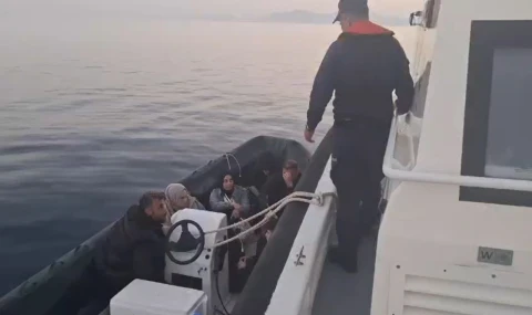 Mobil radar tespit etti, yakalandılar