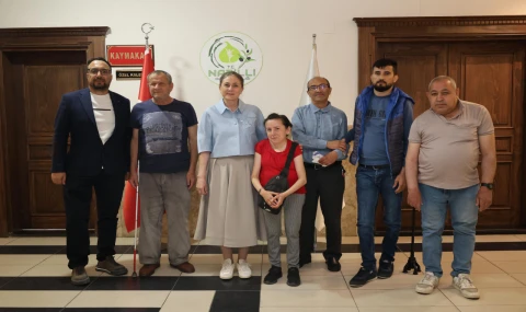 Nazilli Engelsiz Engelliler Derneği’nden Kaymakam Küpeli Kan’a Ziyaret