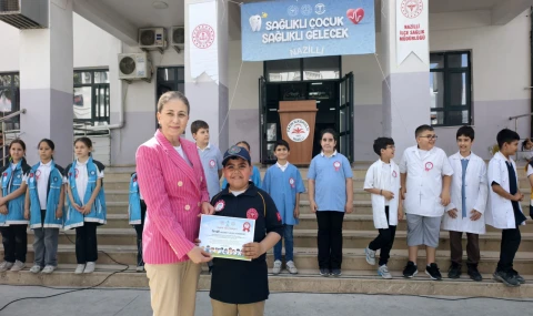 Nazilli’de 1304 Öğrenciye Sağlık Eğitimi: Çocuklara “Sağlık Elçisi” Görevi Verildi