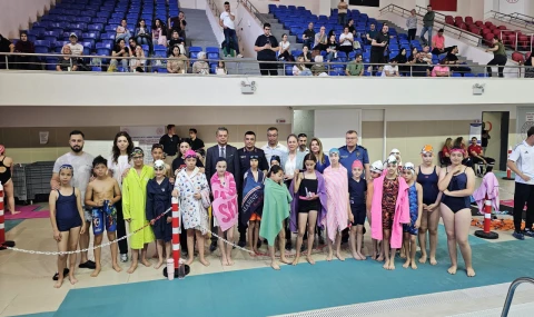 Nazilli'de Aquatlon Yarışları düzenlendi