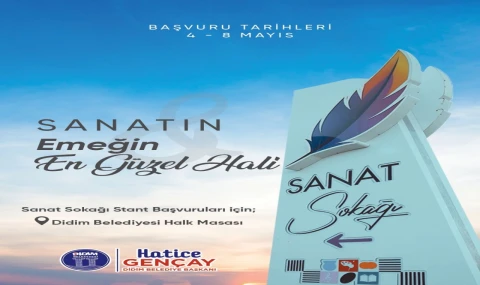 Sanatın ve Emeğin Buluşma Noktası: Sanat Sokağı İçin Başvurular Başlıyor