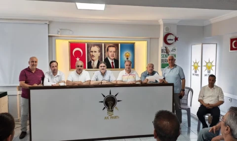 AK Parti Nazilli’de Duygusal Veda: Volkan Beyazıt Son Toplantısını Gerçekleştirdi