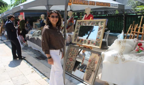 Aydın'da kirpi oku ile sanat dikkat çekiyor