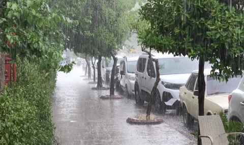 Aydın'ın doğu ilçeleri için kuvvetli yağış uyarısı