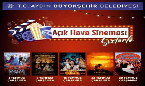 Başkan Çerçioğlu vatandaşları açık hava sineması etkinlikleriyle buluşturmaya devam ediyor