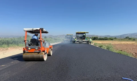 Başkan Çerçioğlu’nun Yol Yatırımları İlçelerde Hız Kesmeden Devam Ediyor