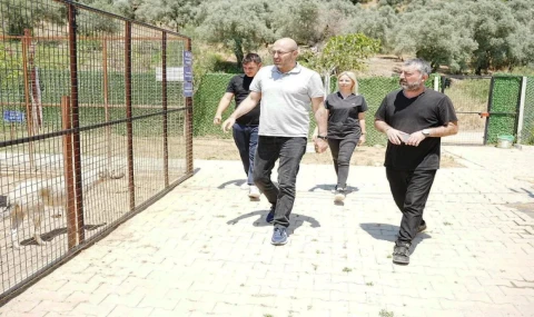 Başkan Zencirci’den Sokak Hayvanları Rehabilitasyon Merkezi’ne Ziyaret