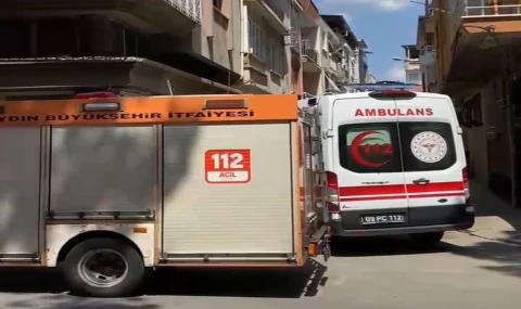 NAZİLLİ'DE KORKU DOLU ANLAR: BANYODA MAHSUR KALAN YAŞLI KADINI EKİPLER KURTARDI!