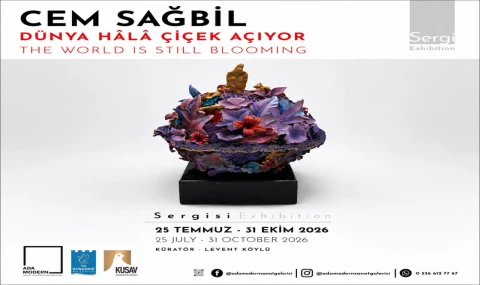 ADA MODERN SANAT GALERİSİ’NDE “DÜNYA HALA ÇİÇEK AÇIYOR” SERGİSİ AÇILIYOR