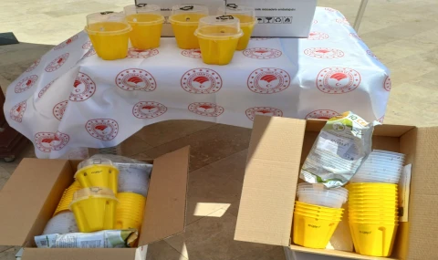 Aydın'da biyoteknik mücadeleye 13 bin tuzak desteği