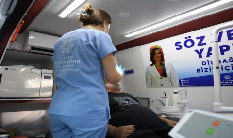 BAŞKAN ÇERÇİOĞLU AYDIN’IN DÖRT BİR YANINDA AĞIZ VE DİŞ SAĞLIĞI HİZMETLERİNİ VATANDAŞLARA ULAŞTIRIYOR