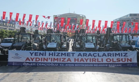 BAŞKAN ÇERÇİOĞLU BÜYÜKŞEHİR BELEDİYESİ’NİN ARAÇ FİLOSUNU 90 MİLYON LİRALIK YATIRIM İLE GÜÇLENDİRDİ