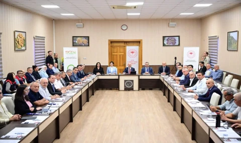 Başkan Çerçioğlu Kuru İncir Sezonu Öncesi Değerlendirme Toplantısına Katıldı