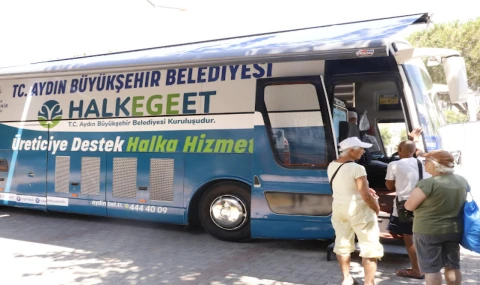 BAŞKAN ÇERÇİOĞLU’NDAN GÜZELÇAMLI’DA MOBİL HALK EGE ET HİZMETİ