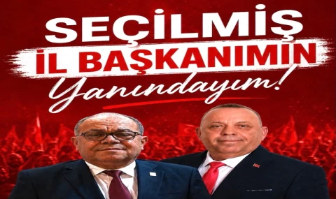Başkan Galip Özel’den Hikmet Saatçı’ya Destek: “Seçilmiş İl Başkanımızın Yanındayım”
