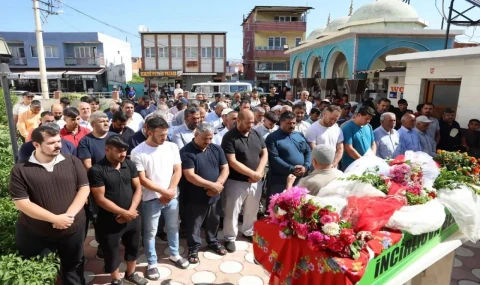 Başkan Kaya, Büyük Menderes'te yaşamını yitiren Eda'yı son yolculuğuna uğurladı