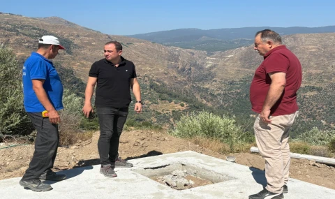 Başkan Yardımcısı Öztaban çalışmalarını yerinde inceledi