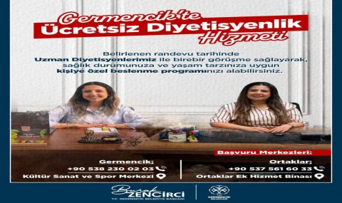Germencik Belediyesi'nden Sağlıklı Yaşama Ücretsiz Destek