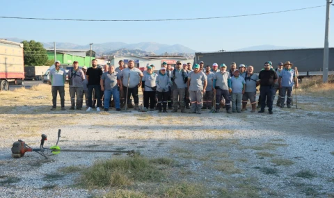 Nazilli Belediyesi’nden sanayi bölgesinde topyekûn temizlik seferberliği