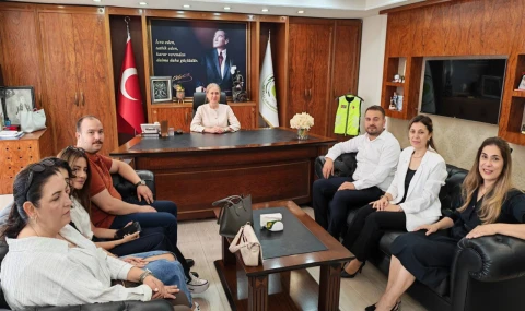 AK Parti Nazilli İlçe Başkanlığı’ndan Kaymakam Küpelikan’a Ziyaret