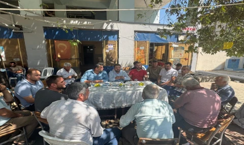 AK Parti Nazilli Teşkilatı Aksu Mahallesi’nde Esnaf ve Vatandaşlarla Buluştu