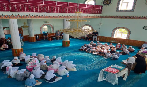 Başaran Mahallesi'nde Yaz Kur'an Kursu coşkulu programla sona erdi