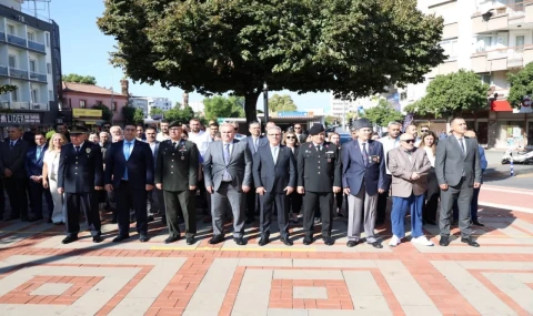 Nazilli’de Gaziler Günü’nde anlamlı tören