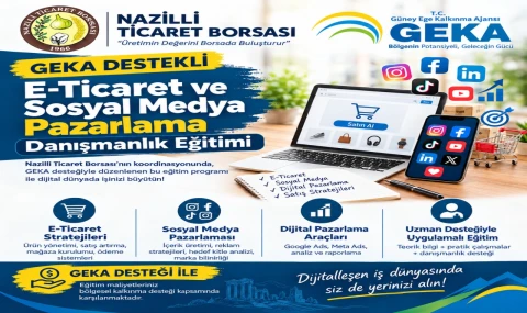NAZİLLİ’NİN ÜRÜNLERİ DİJİTAL PAZARA TAŞINIYOR