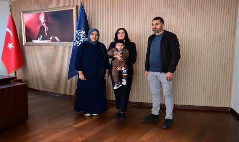 Başkan Çerçioğlu kas hastası minik Muhammed için destek istedi