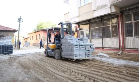 İncirliova’da yol çalışmaları sürüyor
