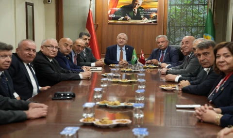 Zafer Partisi Genel Başkanı Ümit Özdağ Aydın’da Temaslarda Bulundu