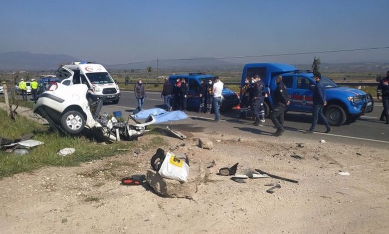 Manisa’da dehşet kaza! Çok sayıda ölü var