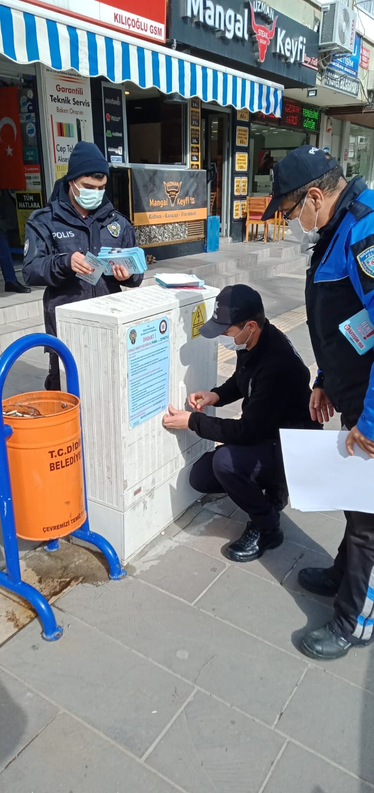 Didim polisi halkı uyardı