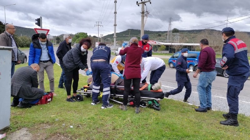 Didim’de kalp krizi geçiren yaşlı adama ilk müdahale aşı ekibinden geldi