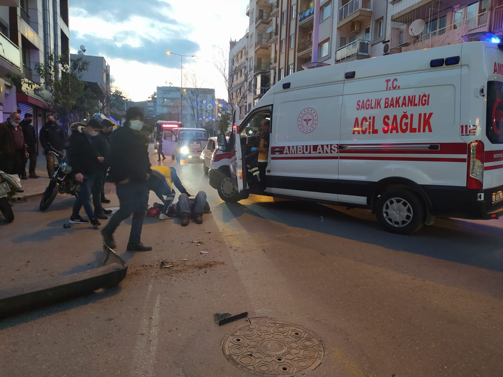 Aydın'da trafik kazası: 1 yaralı