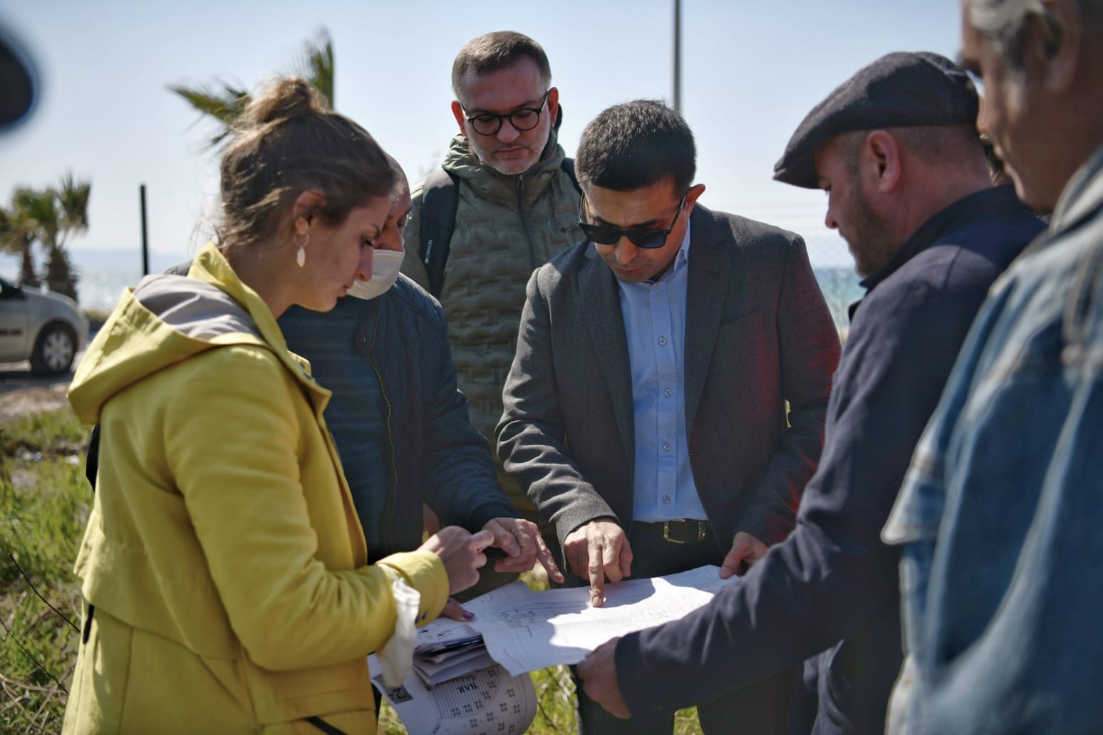 Başkan Günel, çalışmaları yerinde inceledi