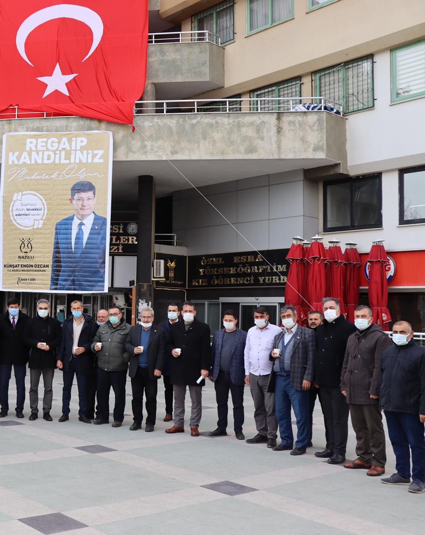 Nazilli’de kandil geleneği bozulmadı