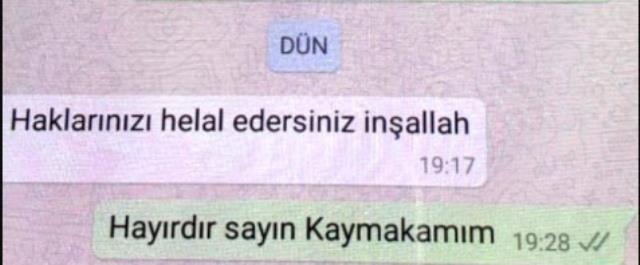 İntihar ettiği düşünülen Kaymakam Kurt, ölmeden önce dostlarından helallik istemiş